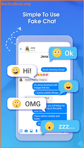 Fake Conversation, Prank Chat, Auto Reply Bot screenshot