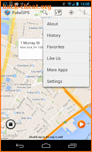Fake GPS Go Location Spoofer screenshot