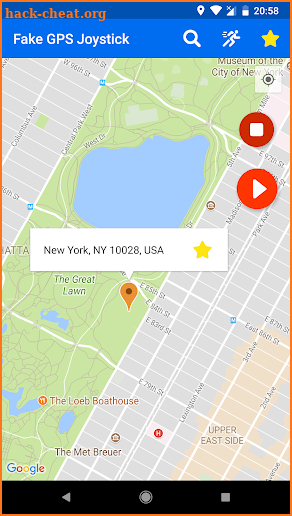 Fake GPS Joystick - Mock GPS Location screenshot