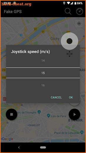 Fake GPS Joystick - Mock Location screenshot