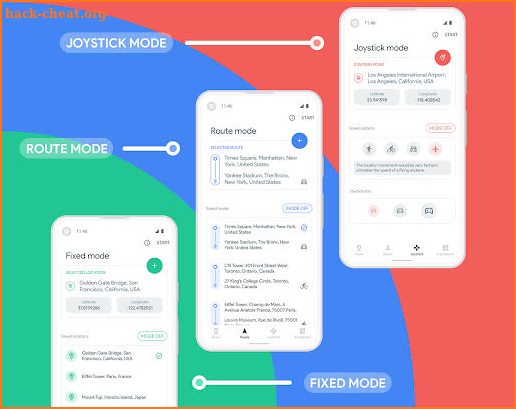 Fake GPS Location - Joystick and Routes screenshot