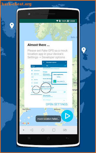Fake Location Pro screenshot