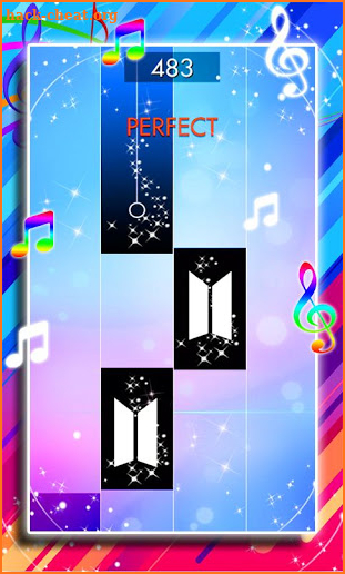 Fake Love BTS - Piano Tiles screenshot