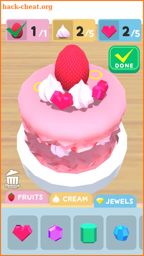 Fake sweets jewelry screenshot