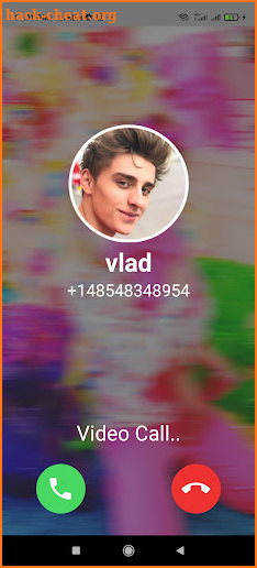 fake vedio call from vlad screenshot