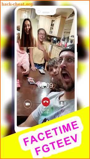 Fake Video Call & Chat For FGTeev screenshot