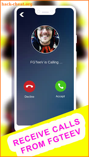 Fake Video Call & Chat For FGTeev screenshot