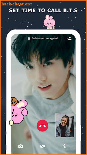 Fake Video Call : B.T.S. Call You screenshot