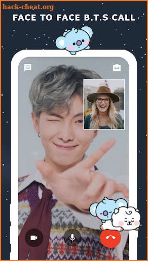 Fake Video Call : B.T.S. Call You screenshot