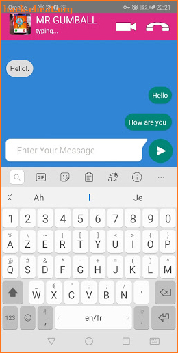 Fake Video Call From gumboll screenshot