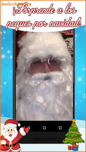 Fake Video Call from Santa screenshot