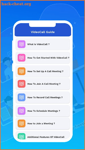 FakeChat-Video Conference Tips screenshot