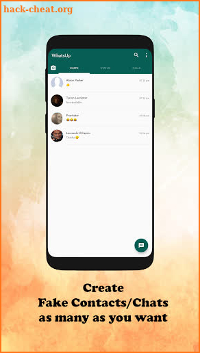Faked - Fake chats, profiles and news for memes screenshot