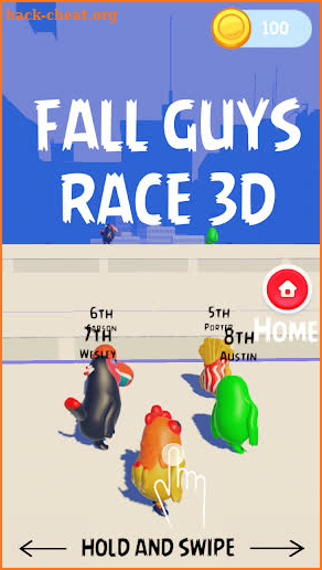 Fall Guyz Race 3D – Ultimate Parkour Run screenshot