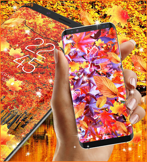 Fall season live wallpaper screenshot