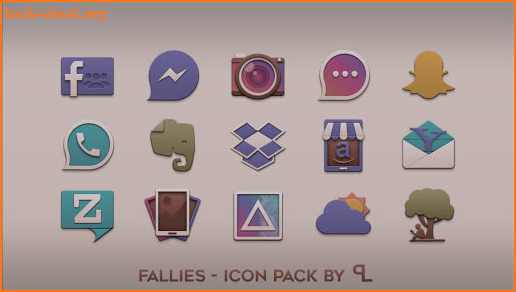 Fallies Icon pack - Chocolat screenshot