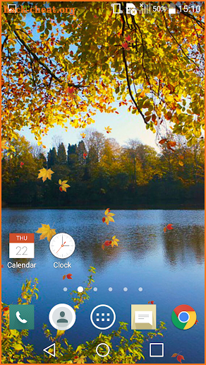 Falling Leaves Live Wallpaper screenshot