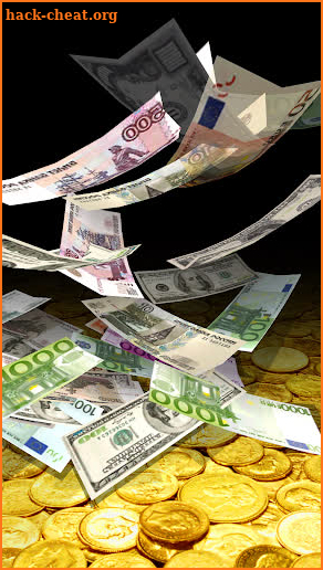 Falling Money 3D Live Wallpaper screenshot