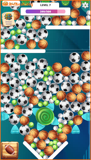 Falling objects screenshot