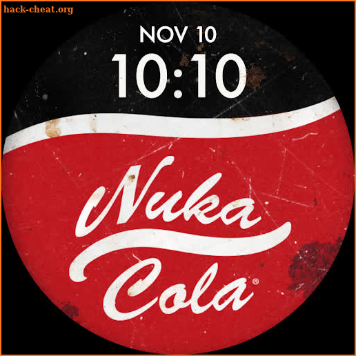 Fallout Nuka Cola Watch Face screenshot