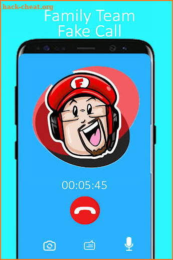 Family Team Fake Call & Videos screenshot