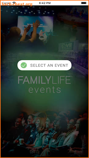 FAMILYLIFE EVENTS screenshot