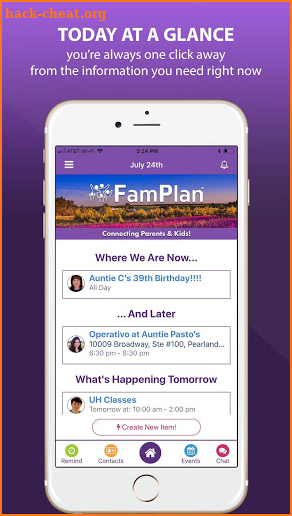 FamPlan screenshot