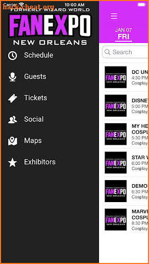 FAN EXPO New Orleans screenshot