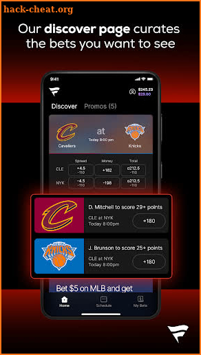 Fanatics Sportsbook screenshot