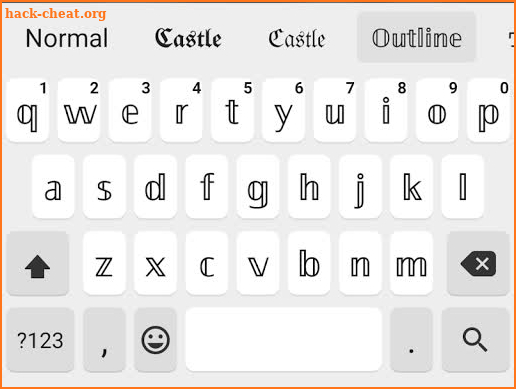 FANCY Keys: Stylish Keyboard, Fonts & Emojis screenshot