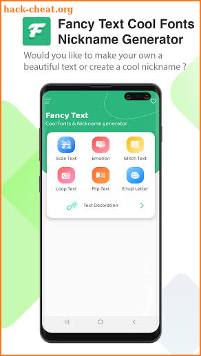 Fancy Text - Cool Fonts & Nickname Maker screenshot