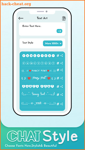Fancy Text For WhatsApp screenshot