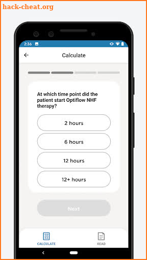 F&P ROX Calculator screenshot