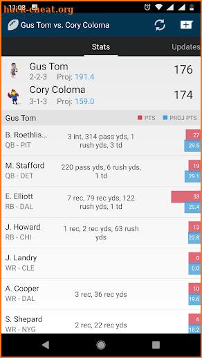 Fanium Fantasy Football screenshot