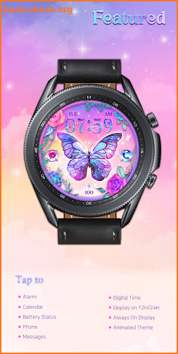 Fantastic Butterfly_Watchface screenshot