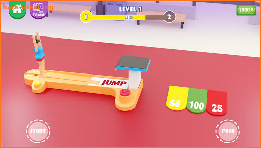 Fantastic Gymnastics Game 3D screenshot