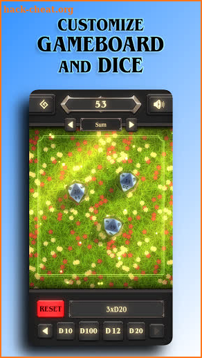 Fantasy Dice - RPG Dice Roller screenshot