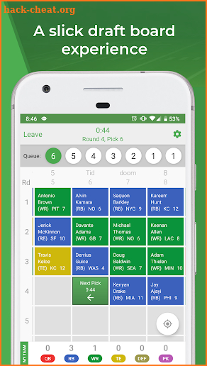 Fantasy Football Calculator screenshot