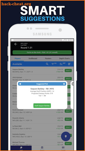 Fantasy Football Draft Kit IQ 2019 screenshot