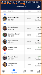 Fantasy Football My Playbook screenshot