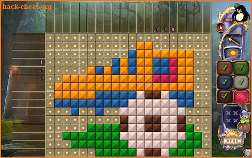 Fantasy Mosaics 24: Deserted Island screenshot