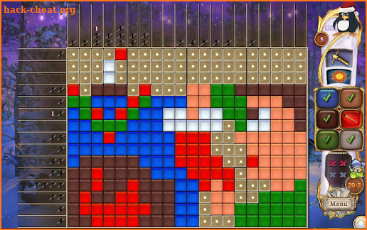 Fantasy Mosaics 44: Winter Holiday screenshot