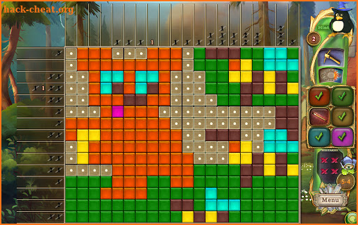 Fantasy Mosaics 48: Gnome's Puzzles screenshot