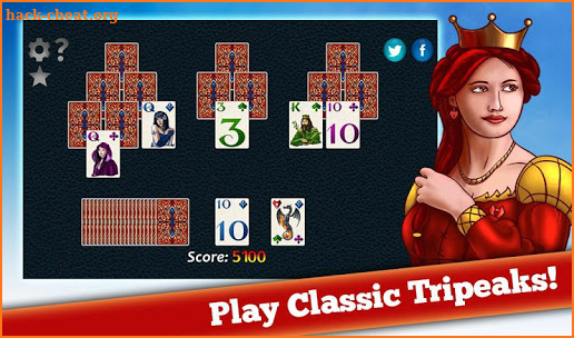 Fantasy Solitaire TriPeaks Premium screenshot