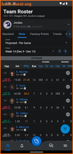 Fantrax Fantasy Sports screenshot