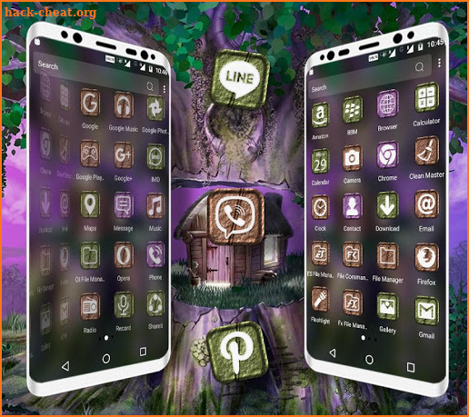 Fantsay Tree House Launcher Theme screenshot