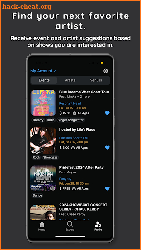 Fanwave: Live Music screenshot