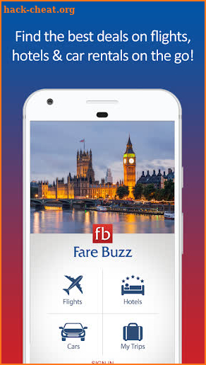 Fare Buzz - Book Cheap Flights, Hotels & Cars screenshot