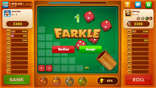 Farkle King screenshot