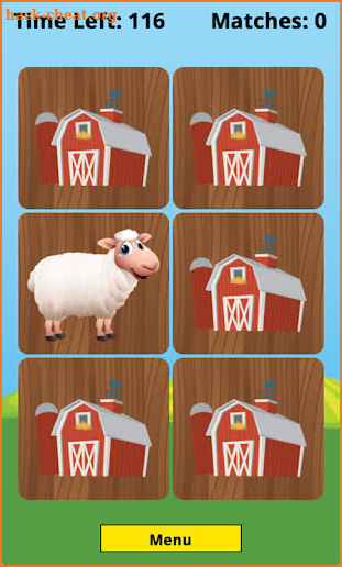 Farm Animal Picture Match screenshot